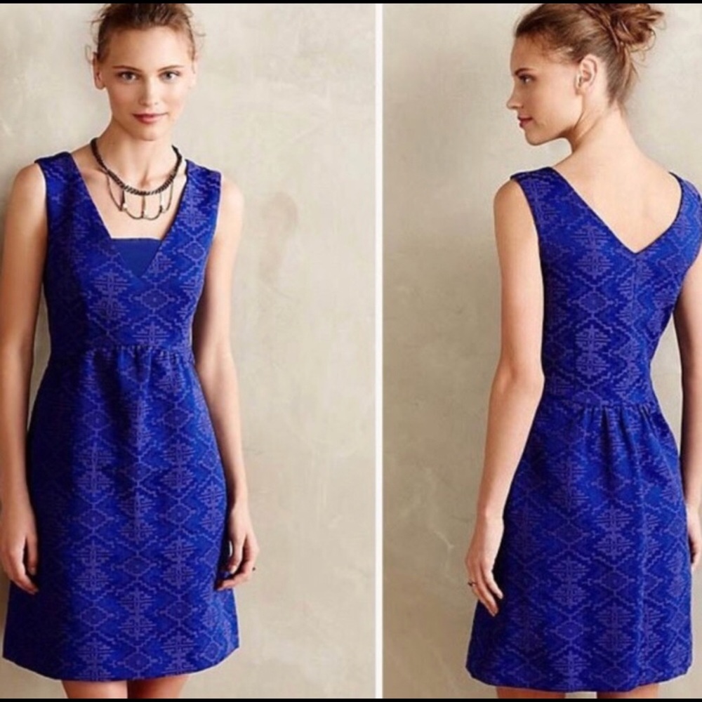 Anthropologie Maeve Averie Aztec Dress.